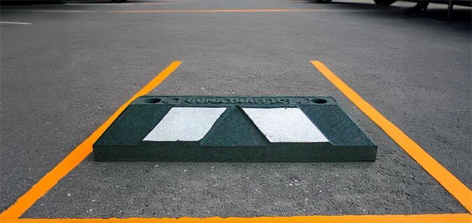 topes para estacionamiento