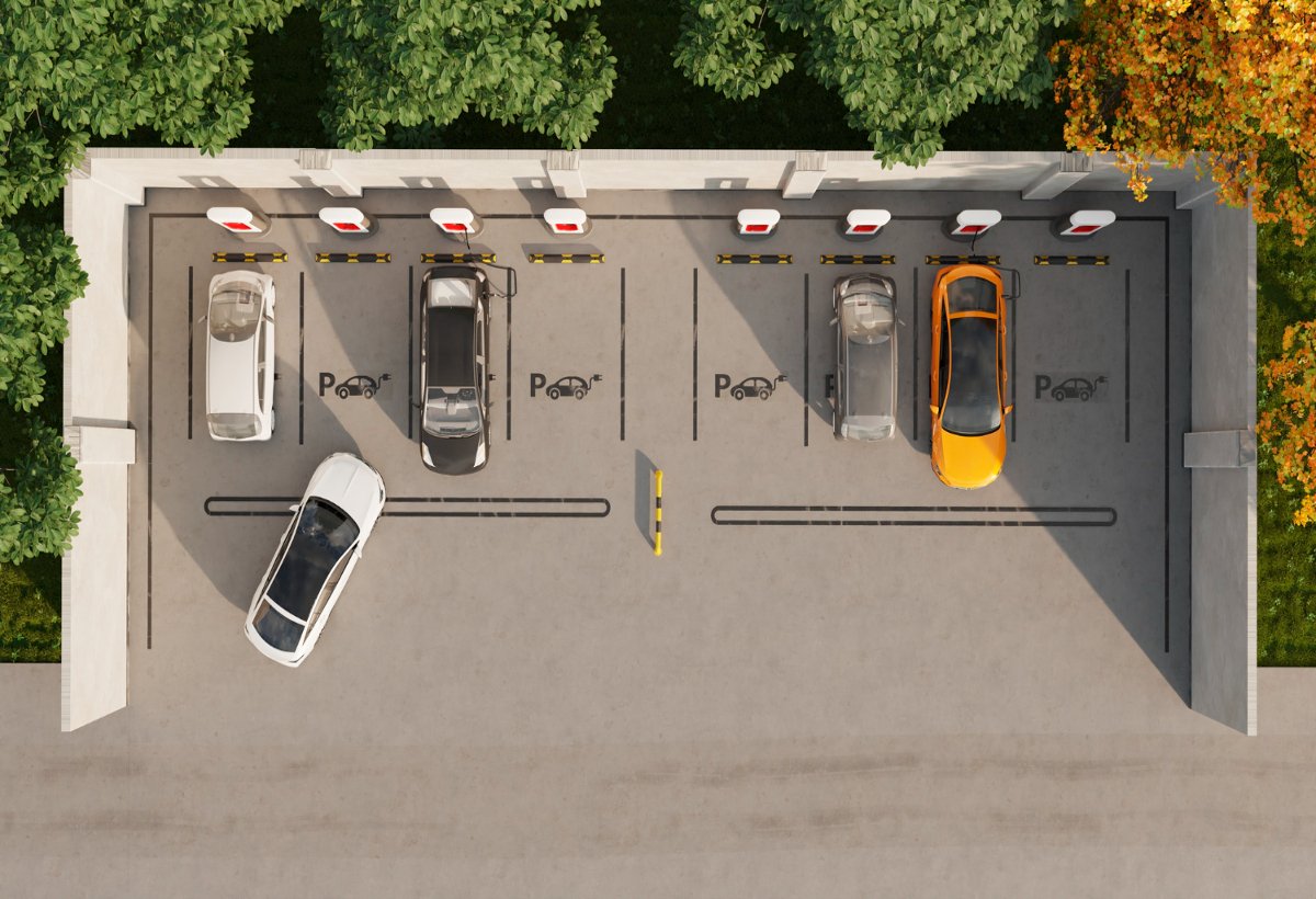 como elegir topes para estacionamiento