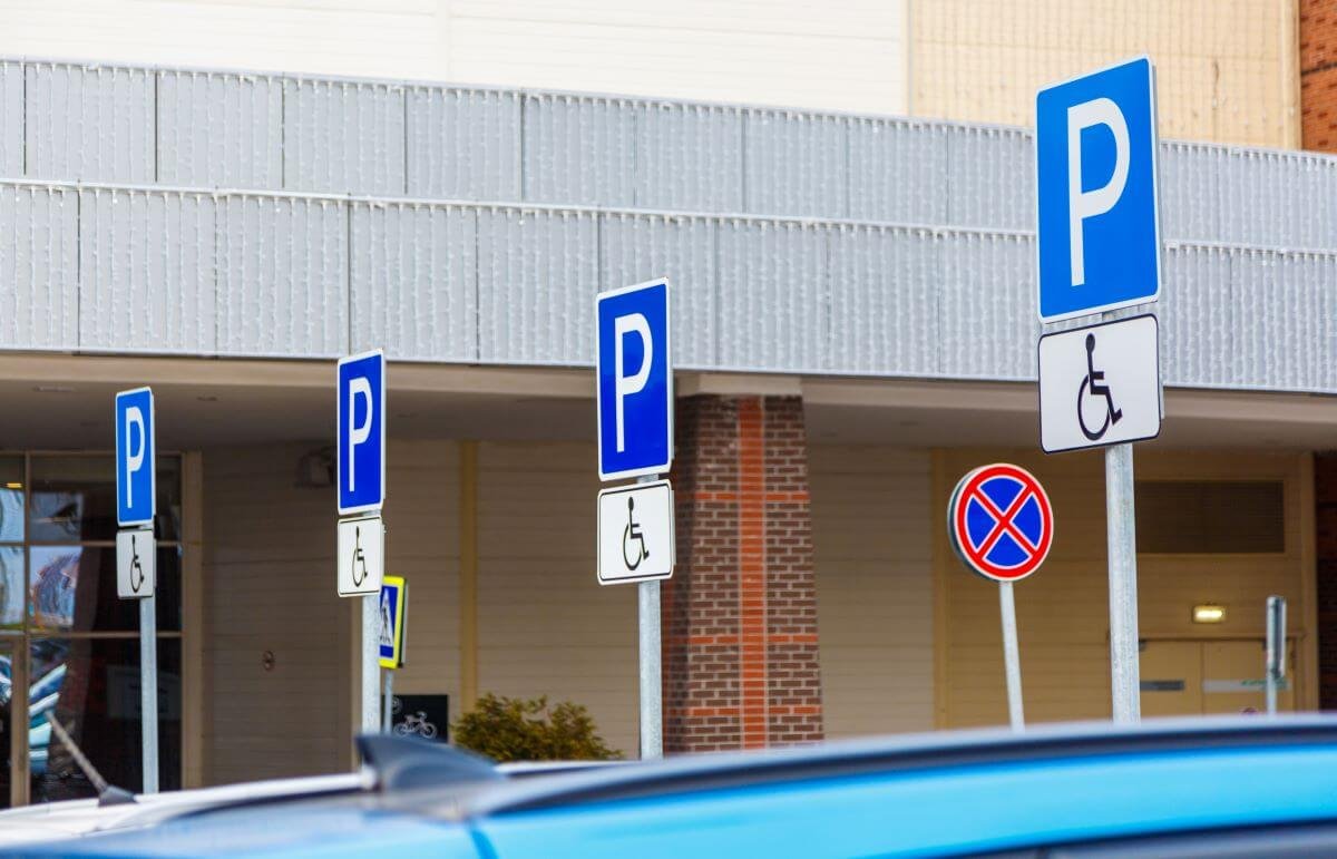 topes para estacionamiento de hospital